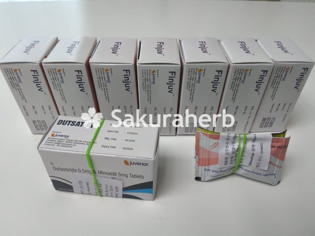 후기 - 핀주브 (피나스테리드 Finasteride 1mg)*1400정은 지인과 함께 구매*