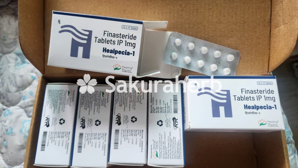 후기 - 힐페시아 1 (피나스테리드 Finasteride 1mg)*1400정은 지인과 함께 구매*