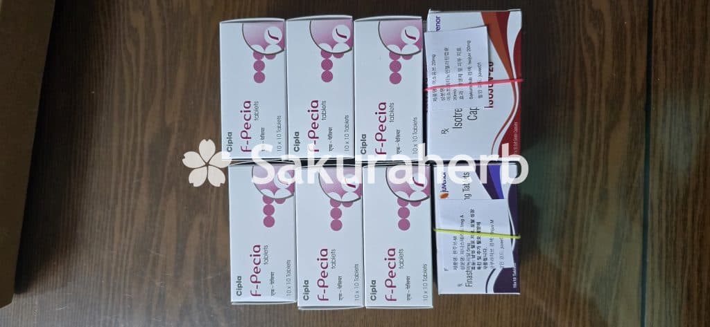 후기 - 에프페시아 (피나스테리드 Finasteride 1mg)