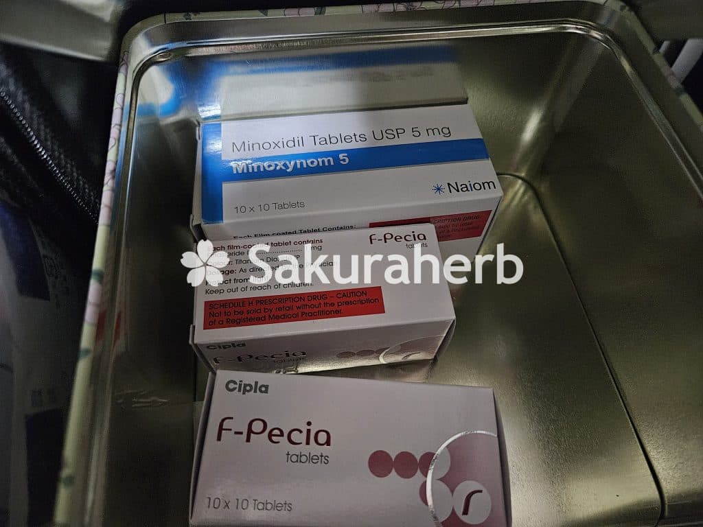 후기 - 미녹시넘 5 ( 미녹시딜 Minoxidil 5mg )