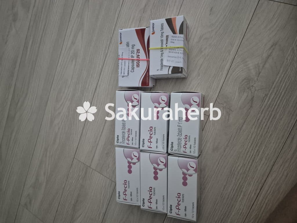 후기 - 에프페시아 (피나스테리드 Finasteride 1mg)