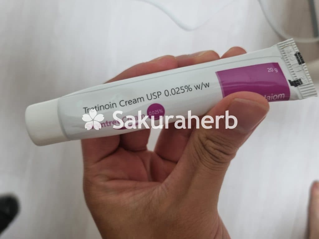후기 - skyntret 레티노 크림 0.025% 20g (트레티노인 tretinoin 0.025%)