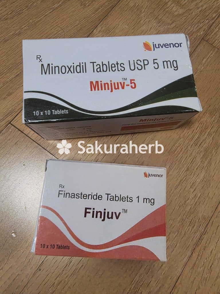 후기 - 핀주브 (피나스테리드 Finasteride 1mg)*1400정은 지인과 함께 구매*