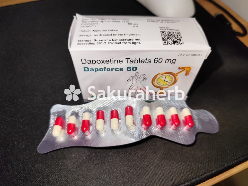 후기 - 다포포스 60 다폭세틴 Dapoxetine 60mg)