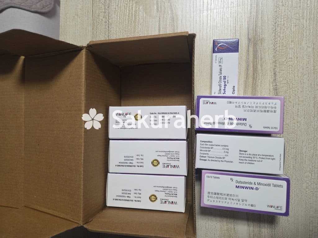 후기 - 민윈-D ( 두타스테리드 Dutasteride 0.5mg + Minoxidil 미녹시딜 5mg )