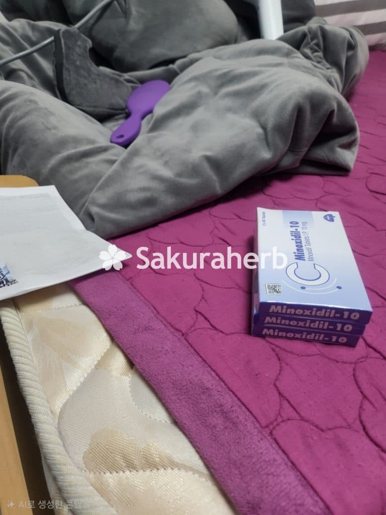 후기 - 핀페시아 300정 + 미녹시딜 10 300정(피나스테리드 Finasteride 1mg + 미녹시딜 Minoxidil 10mg)