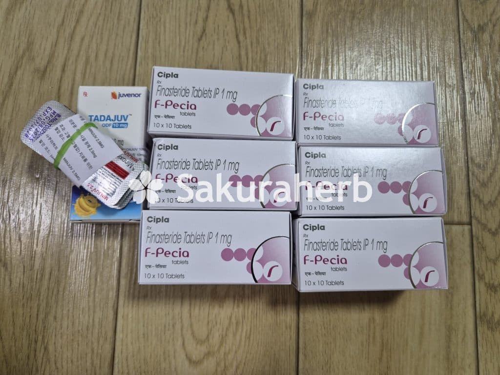 후기 - 에프-페시아  (피나스테리드 Finasteride 1mg)