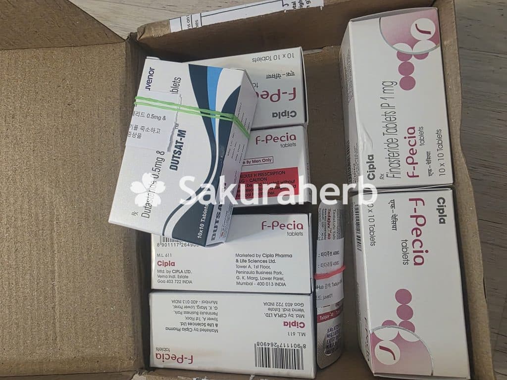 후기 - 에프페시아 (피나스테리드 Finasteride 1mg)