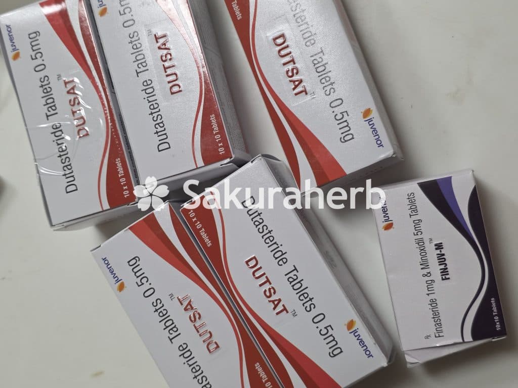 후기 - 두사트 +민주브 5 (두타스테리드 Dutasteride 0.5mg + 미녹시딜 Minoxidil 5mg)