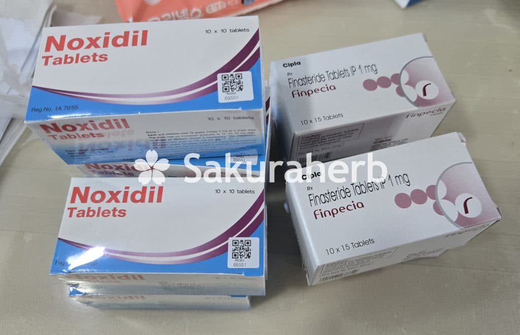 후기 - 녹시딜 테블릿 (미녹시딜 Minoxidil 5mg)