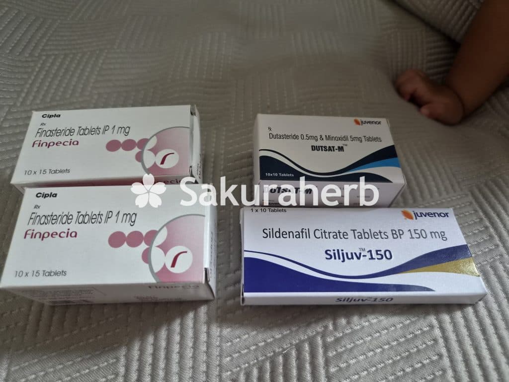 후기 - 핀페시아 300정 + 미녹시딜 5 300정 (피나스테리드 Finasteride 1mg + 미녹시딜 Minoxidil 5mg)