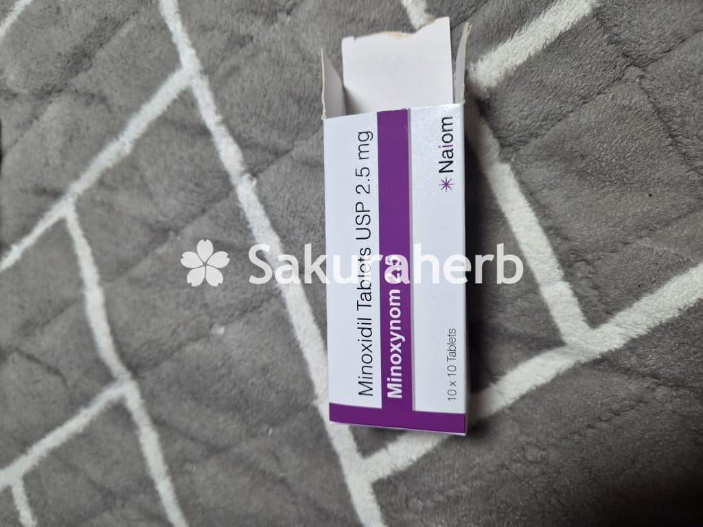 후기 - 미녹시넘 2.5 ( 미녹시딜 Minoxidil 2.5mg )