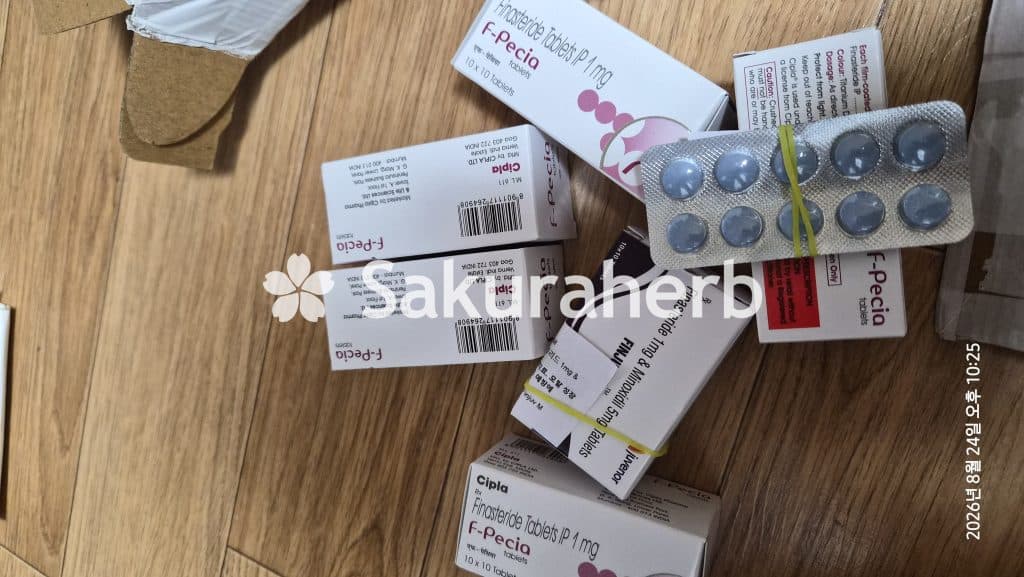 후기 - 에프페시아 (피나스테리드 Finasteride 1mg)