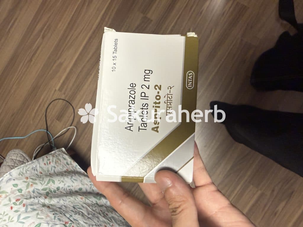 후기 - 아스프리토 2 ( 아리피프라졸 Aripiprazole 2mg )