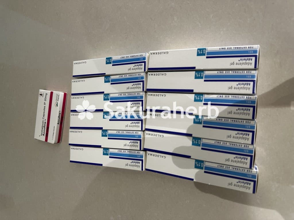 후기 - 아다팔렌겔 0.1% 15g (아다페린 Adapalene 0.1%)