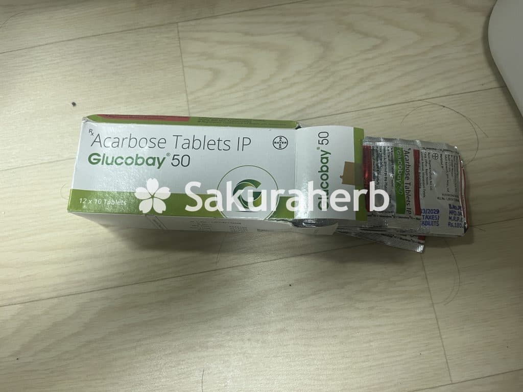 후기 - 글루코바이 50 ( 아카보스 Acarbose 50mg )