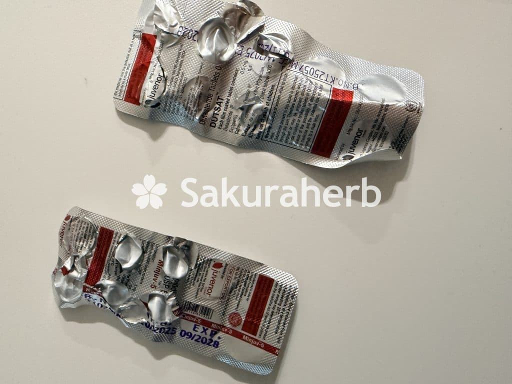 후기 - DUTSAT 0.5MG + MINJUV 5MG