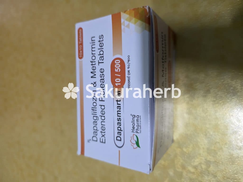 후기 - 다파스마트 M 10/500 (다파글리플로진 Dapagliflozin 10mg + 메트포르민 Metformin 500mg)