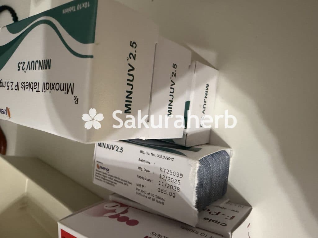 후기 - 민주브 2.5 (미녹시딜 Minoxidil 2.5mg)