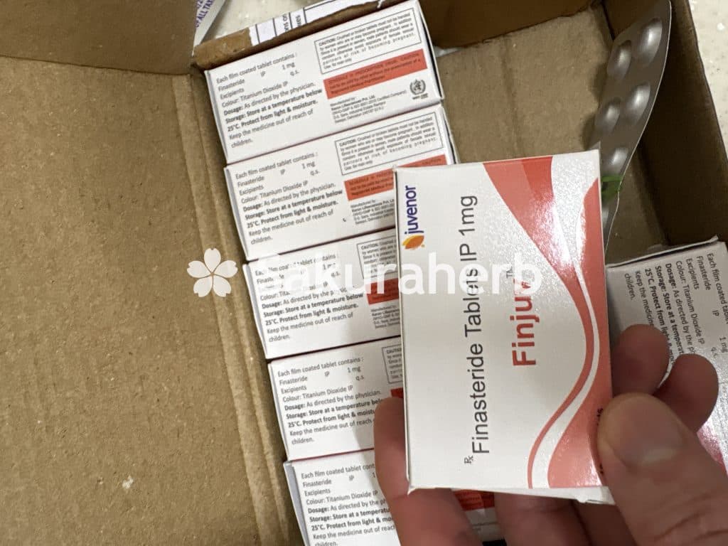후기 - 핀주브 (피나스테리드 Finasteride 1mg)*1400정은 지인과 함께 구매*