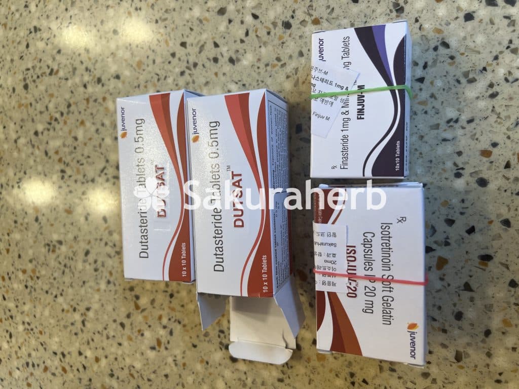 후기 - 두사트 (두타스테리드 Dutasteride 0.5mg)