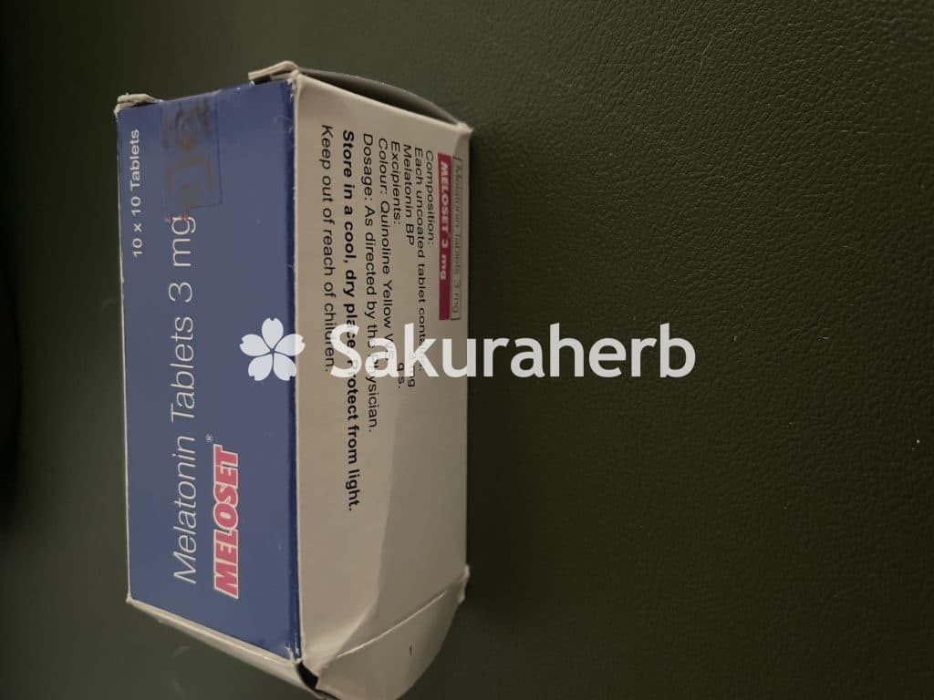 후기 - 멜로셋 (멜라토닌 Melatonin 3mg)