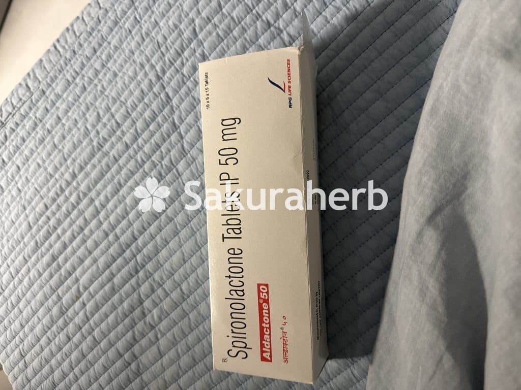 후기 - 알닥톤 50 ( 스피로노락톤 spironolactone 50mg )