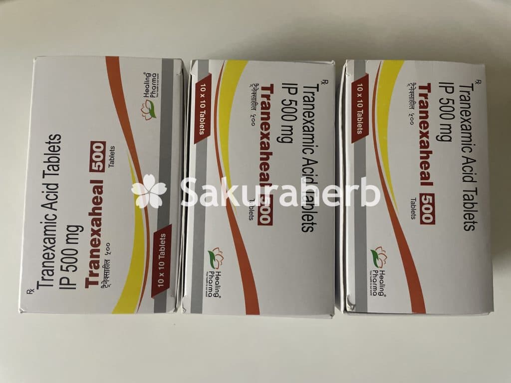 후기 - 트라넥사힐 500 도란사민 (트란사민 Transamin 500mg)