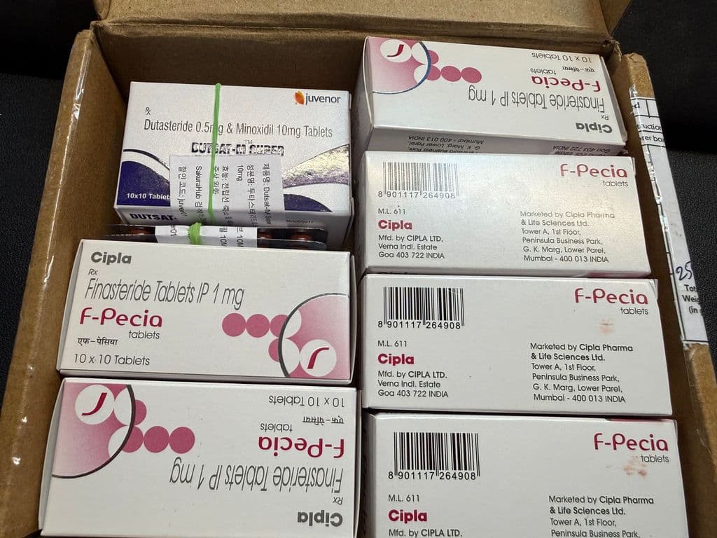 후기 - 에프페시아 (피나스테리드 Finasteride 1mg) - 600정