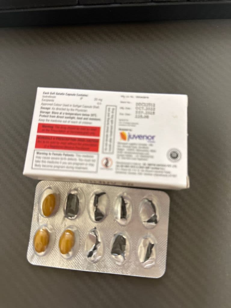 후기 - 아이소주브 - 10 ( 이소트레티논 Isotretinoin 10mg ) - 400정