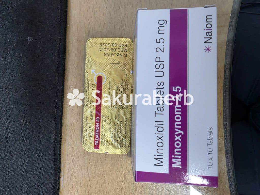 후기 - 미녹시넘 2.5 ( 미녹시딜 Minoxidil 2.5mg )
