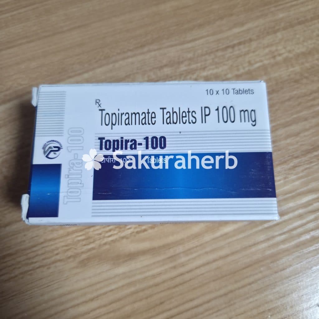 후기 - 토파힐 100 ( 토피라메이트 Topiramate 100mg )