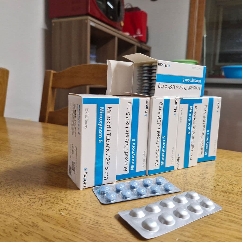 후기 - 미녹시넘 5 ( 미녹시딜 Minoxidil 5mg ) - 600정