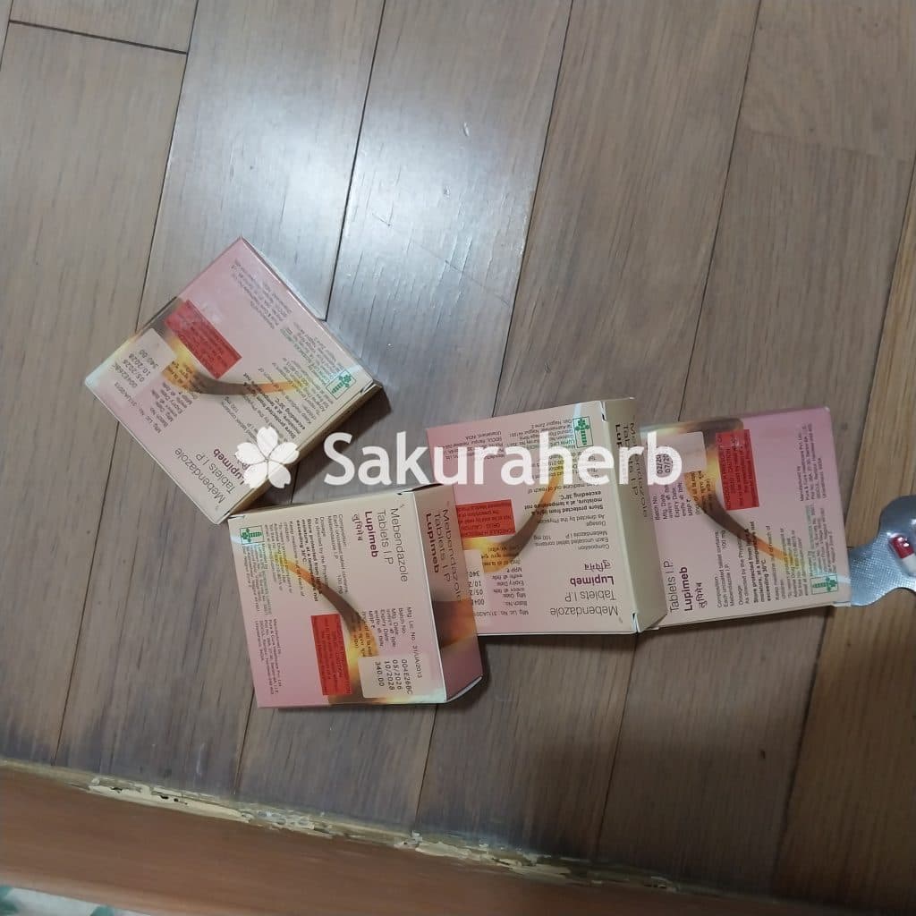 후기 - 루피멥 100 (메벤다졸 Mebendazole 100mg)