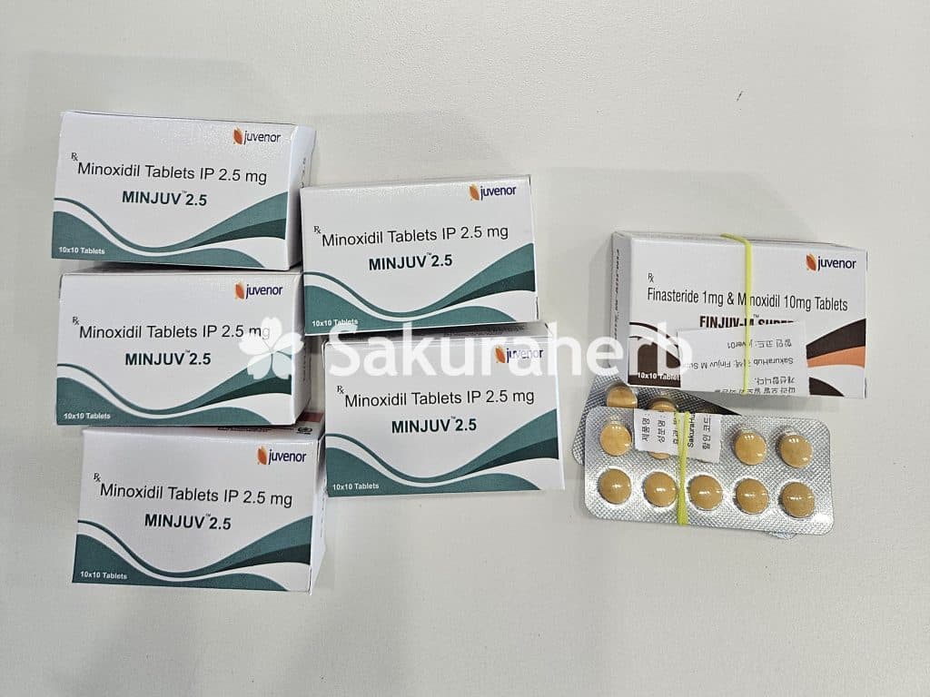 후기 - 민주브 2.5 (미녹시딜 Minoxidil 2.5mg)