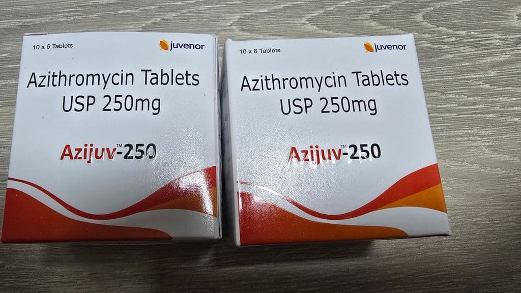 후기 - 아지주브 - 250 ( 아지트로마이신 Azithromycin 250mg ) - 120정