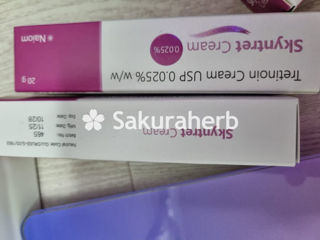 후기 - skyntret 레티노 크림 0.025% 20g (트레티노인 tretinoin 0.025%)