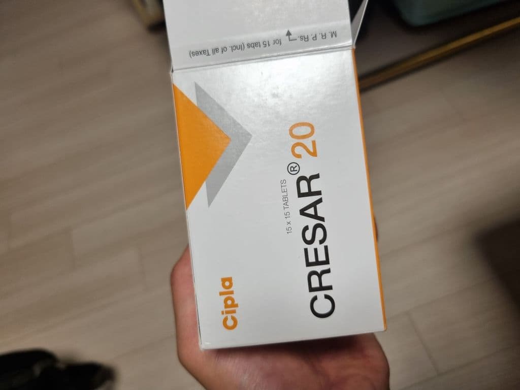 후기 - 크레사 20 ( 텔미사르탄 Telmisartan 20mg ) - 300정