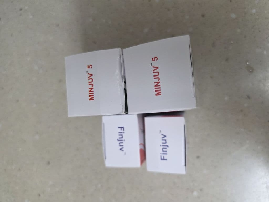 후기 - 핀주브 + 민주브 (피나스테리드 + 미녹시딜 Finasteride + Minoxidil 1mg 5mg) - 300정+300정