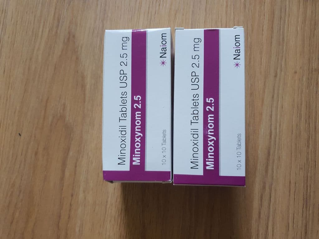 후기 - 미녹시넘 2.5 ( 미녹시딜 Minoxidil 2.5mg ) - 600정