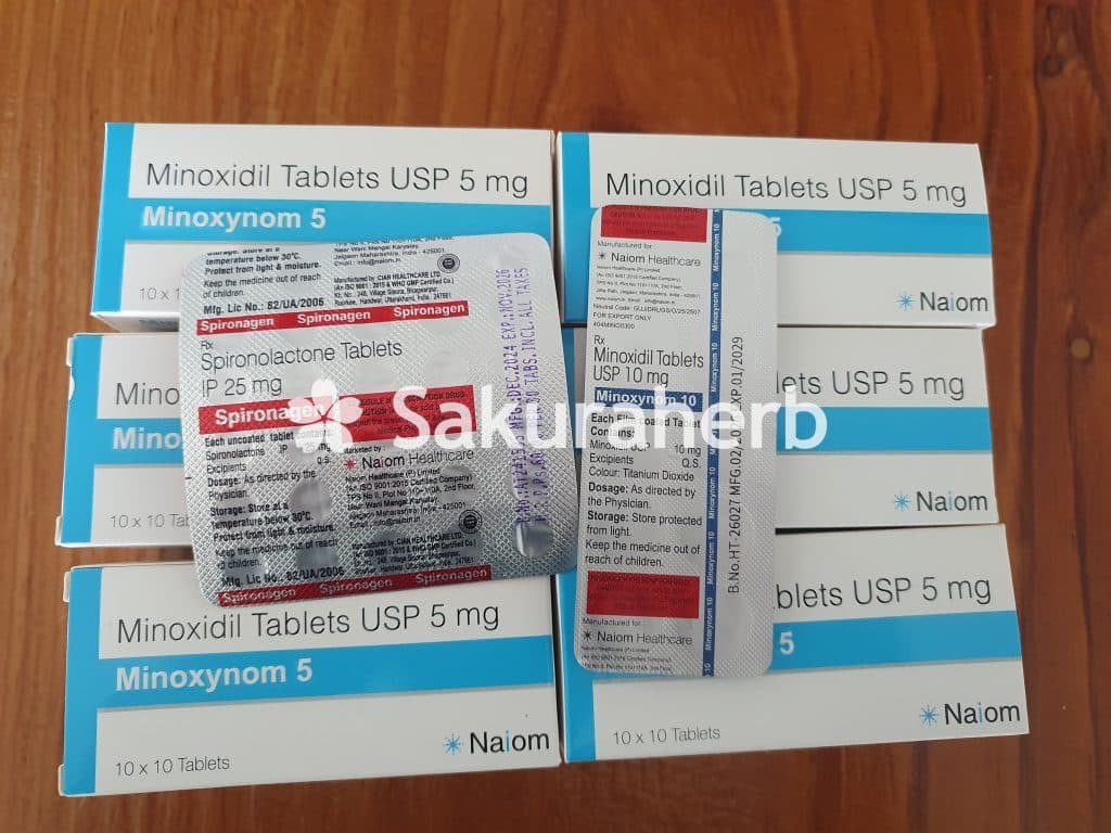 후기 - 미녹시넘 5 ( 미녹시딜 Minoxidil 5mg )