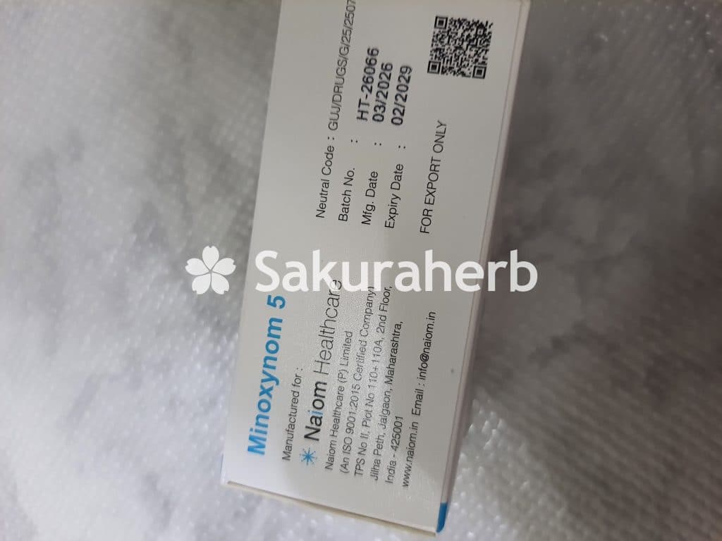 후기 - 미녹시넘 5 ( 미녹시딜 Minoxidil 5mg )