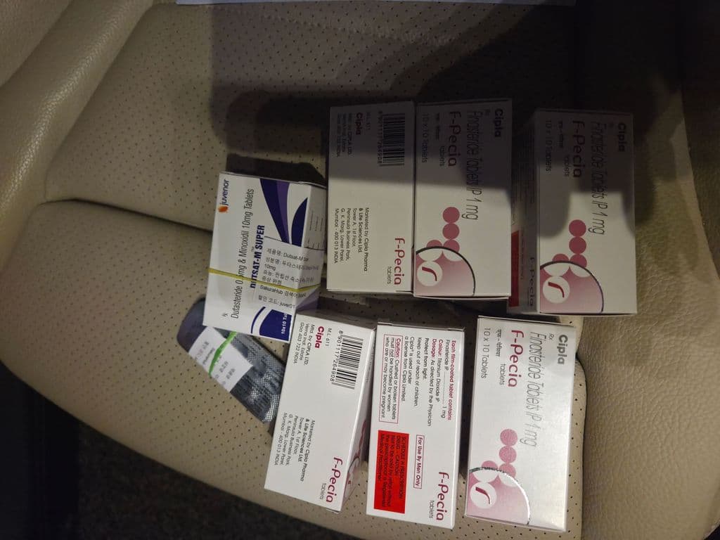 후기 - 에프페시아 (피나스테리드 Finasteride 1mg) - 600정
