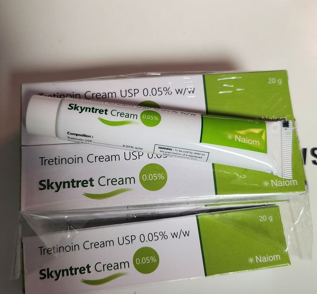 후기 - skyntret 레티노 크림 0.05% 20g (트레티노인 tretinoin 0.05%) - 6개