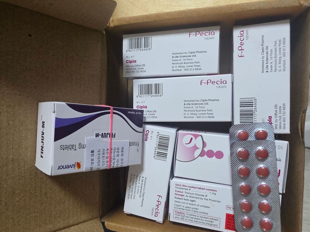 후기 - 에프페시아 (피나스테리드 Finasteride 1mg) - 600정