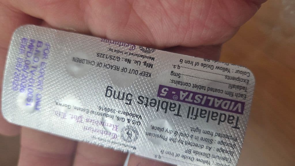 후기 - 비달리스타 5 ( 타다라필 Tadalafil 5mg ) - 600정