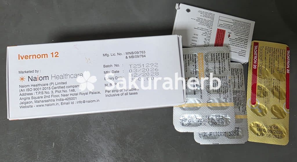 후기 - 이버놈 12 (이버멕틴 ivermectin 12mg)