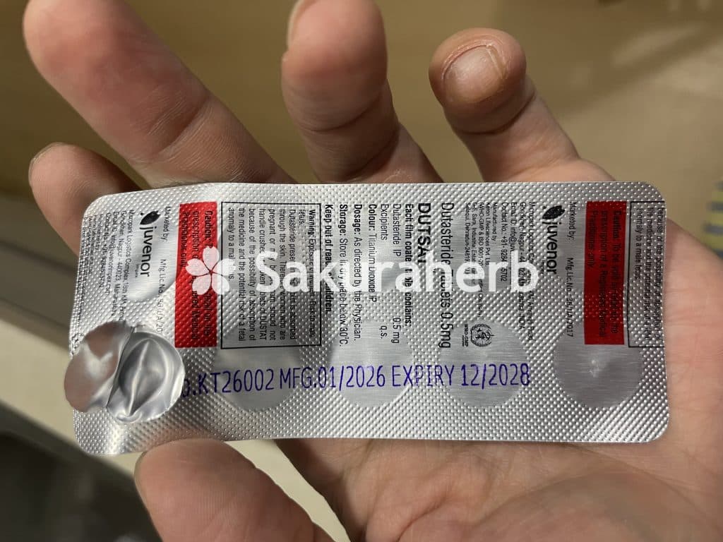 후기 - 두사트 (두타스테리드 Dutasteride 0.5mg)