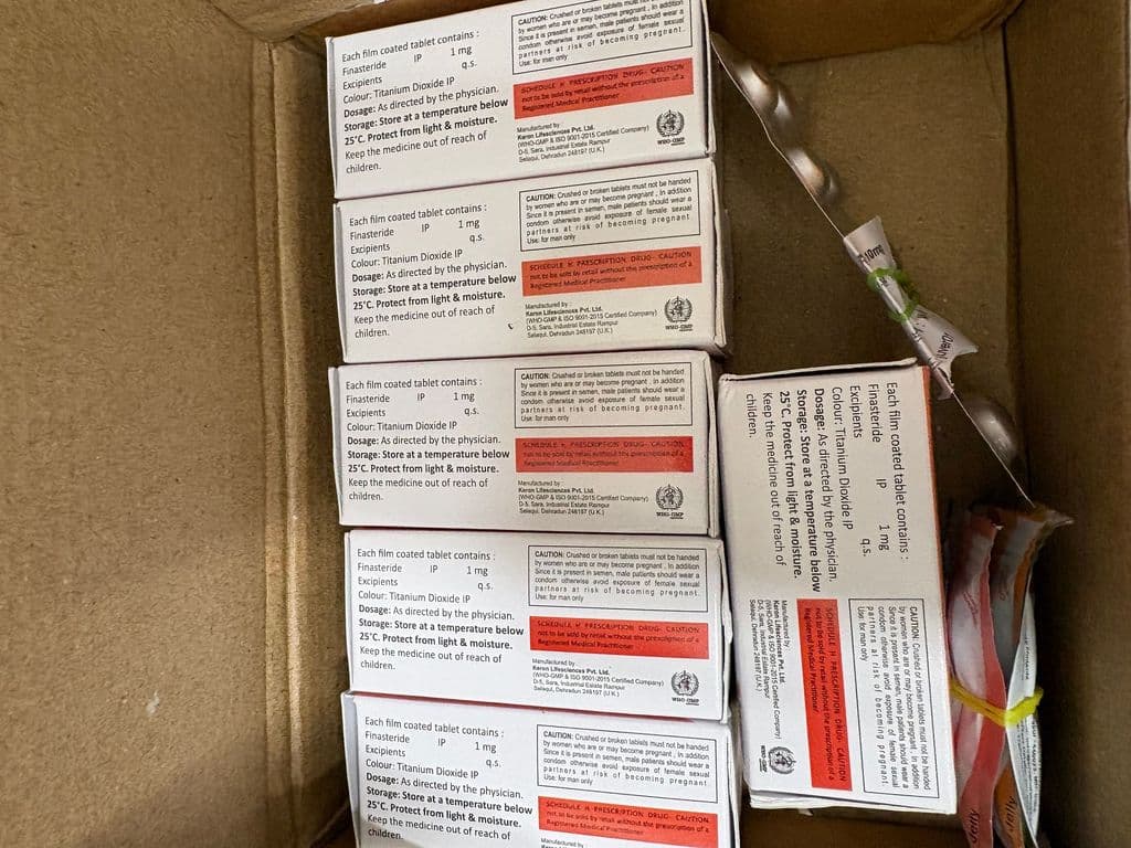 후기 - 핀주브 (피나스테리드 Finasteride 1mg)*1400정은 지인과 함께 구매* - 700정