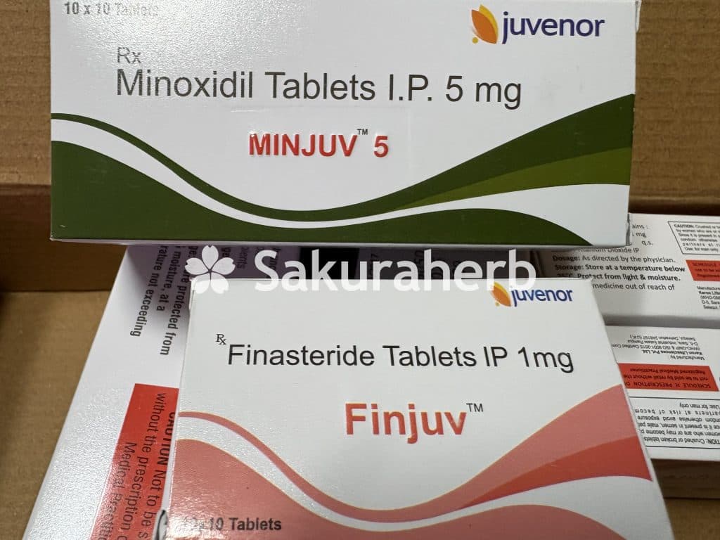 후기 - 핀주브 + 민주브 (피나스테리드 + 미녹시딜 Finasteride + Minoxidil 1mg 5mg)